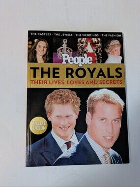 People Special Edition: The Royals Softcover Black & Gold Cover